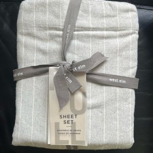 Flannel sheet set